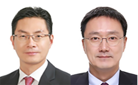 (왼쪽부터) LG유플러스 신임 박성율·임장혁 전무. 사진=LG유플러스