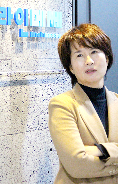 박정미 라인메쎄 대표. 사진=정수남 기자