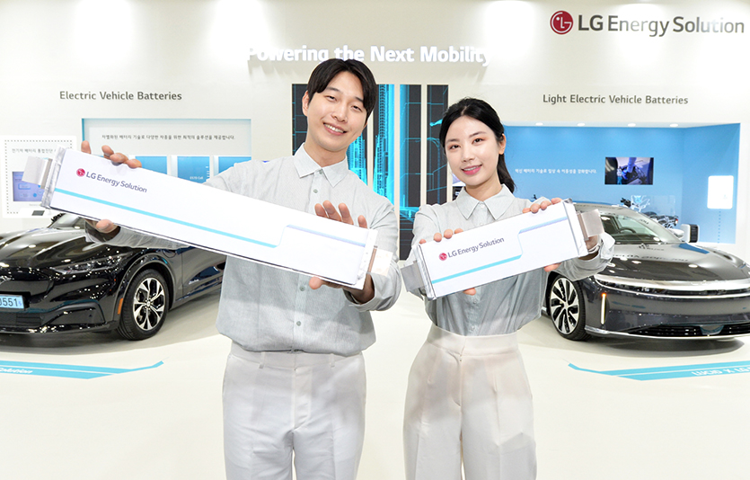 LG에너지솔루션은 차세대 배터리 및 소재·공정 혁신 기술 등을 선보인다. 사진=LG에너지솔루션
