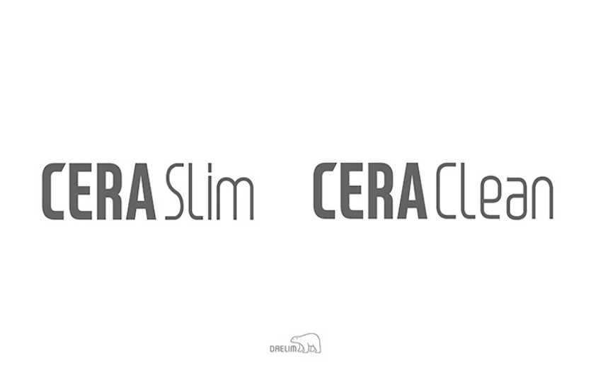 대림바스, 세라슬림(Cera Slim)·세라클린(Cera Clean) BI. 사진=대림바스