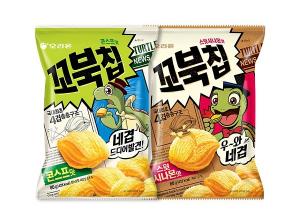 오리온 '꼬북칩', 대박 행진...누적판매량 500만개 돌파