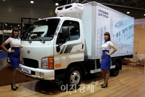 현대차, 수출 전략형 중소형 트럭 ‘HD36L’ 첫 공개
