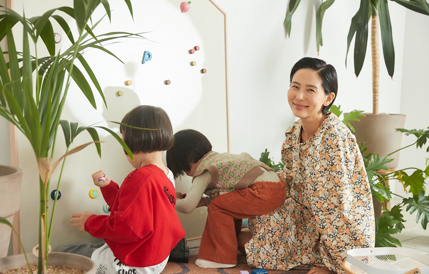 이랜드리테일은 유아동 쇼핑 플랫폼, 요즘 엄마들의 쇼핑 앱 키디키디를 통해 ‘아이가 사는 집’ 캠페인도 전개한다. 사진=이랜드리테일 