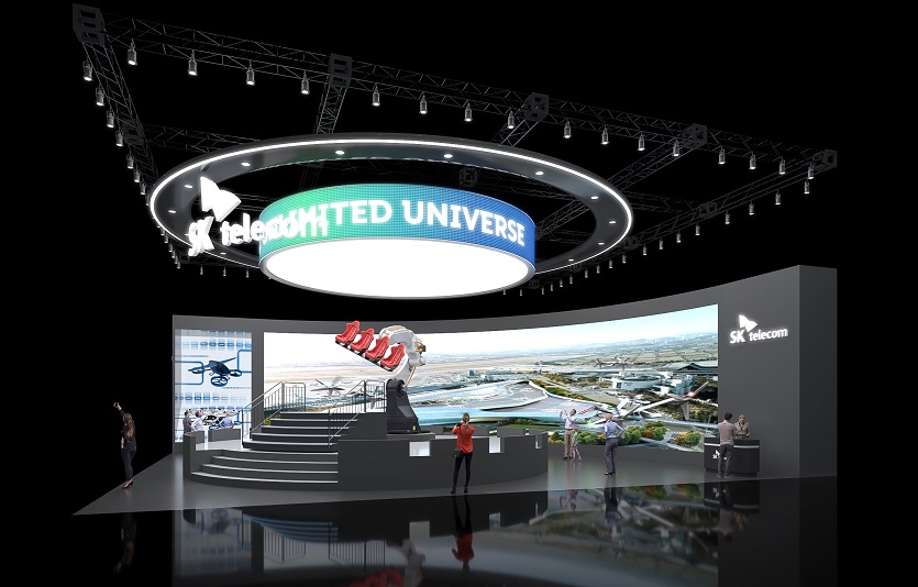SKT가부산국제모터쇼와 '2022 대한민국 드론.UAM박람회'에서 UAM을 선보인다. 사진=SKT
