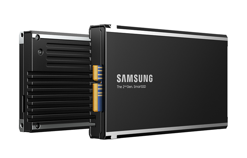 삼성전자가 SSD 내부 연산 기능을 강화한 ‘2세대 스마트SSD’를 개발했다. 사진=삼성전자