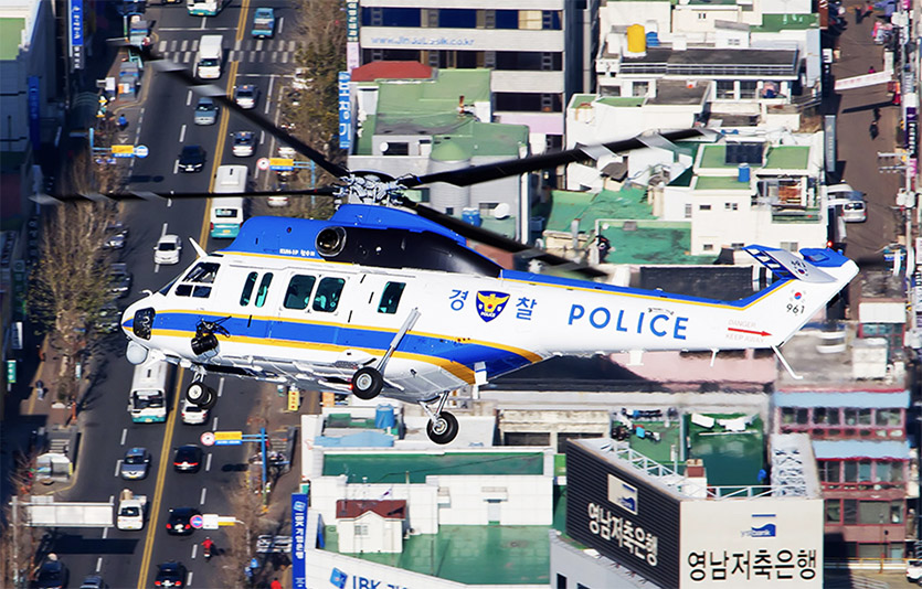 한국항공우주산업㈜(KAI)이 조달청과 경찰과 소방에 국산 헬기 3대를 추가로 공급하는 계약을 체결했다. 사진=한국항공우주산업