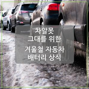 [카드뉴스] ‘차알못’ 그대를 위한 겨울철 자동차 배터리 상식