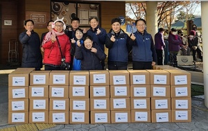 DL건설, 인천지역 소외계층에 김장김치 전달